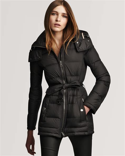 Burberry puffer jackets for women